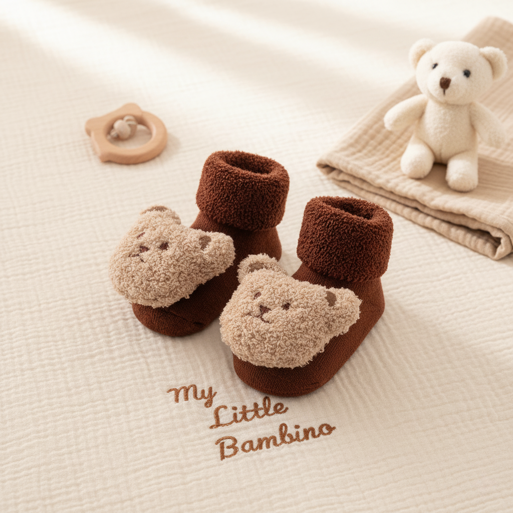 Bambino's Teddybeer Sloffen