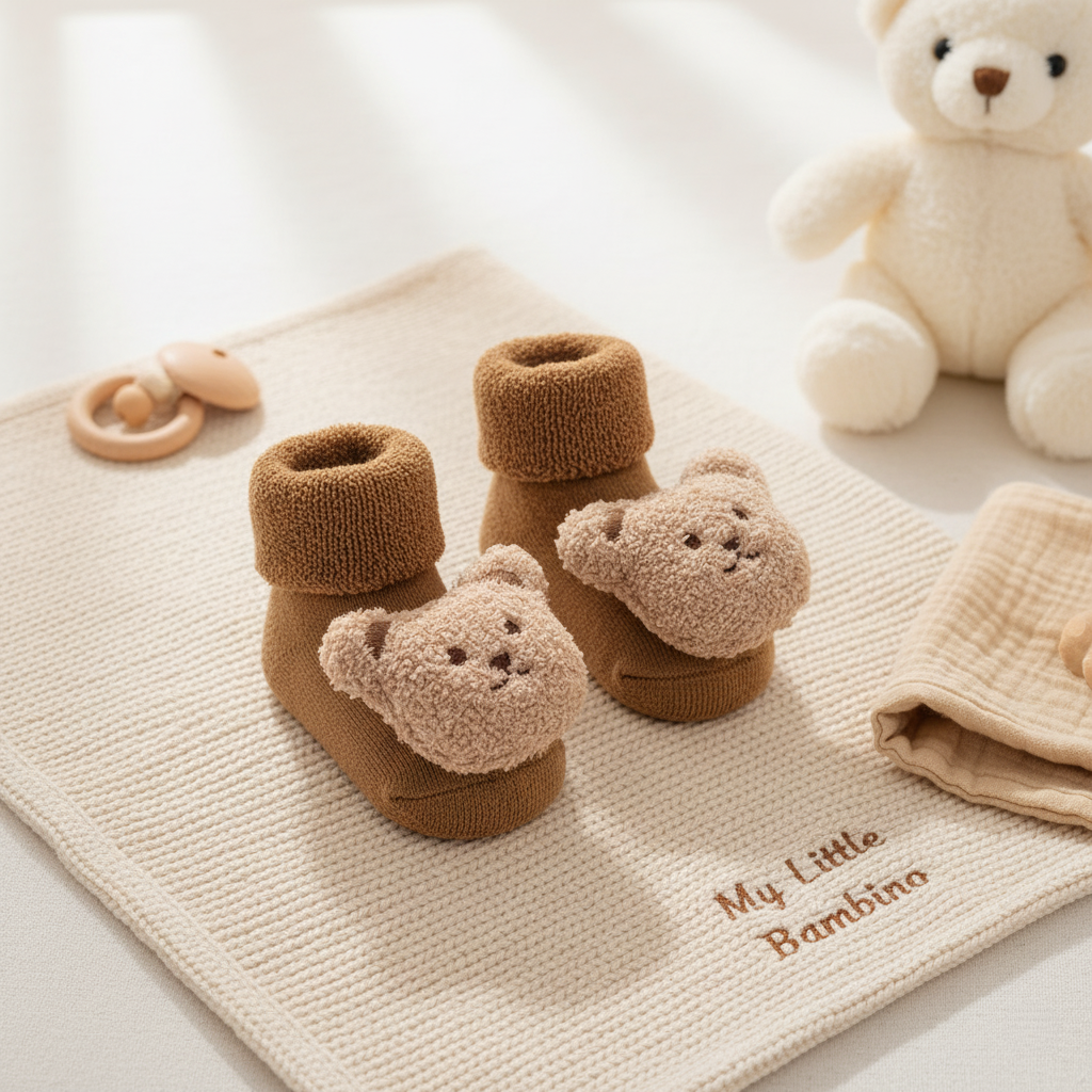 Bambino's Teddybeer Sloffen