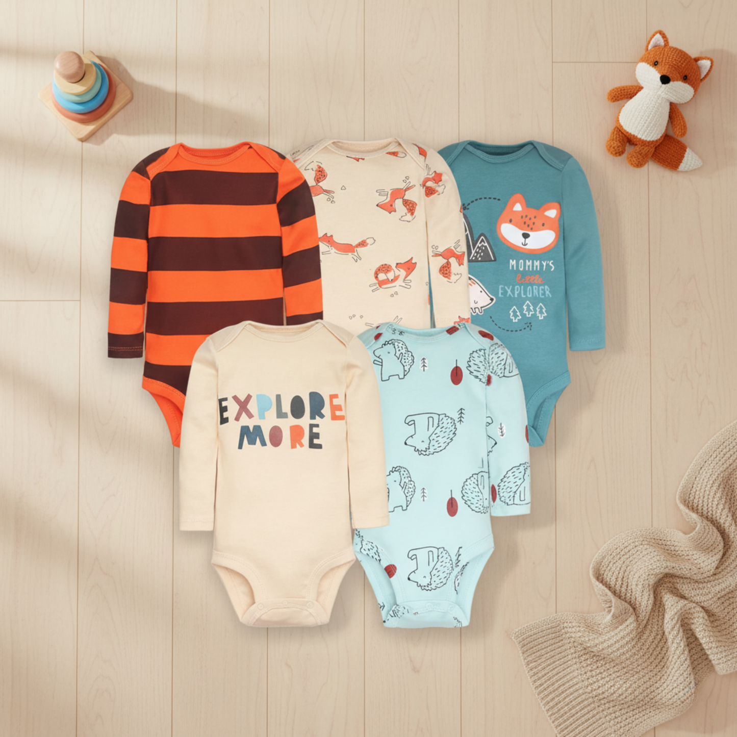 Bambino's Schattige Rompersets