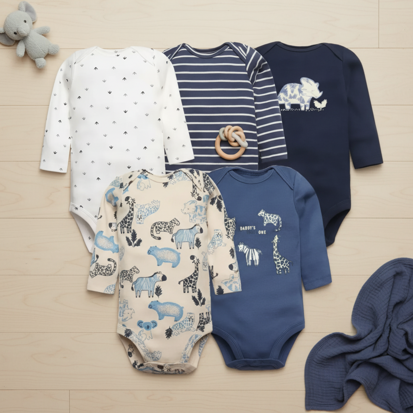 Bambino's Schattige Rompersets