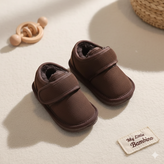 Bambino’s Suède Winter Slofjes