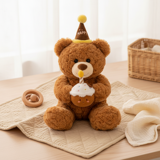 Bambino's Teddybeer Cake Knuffel