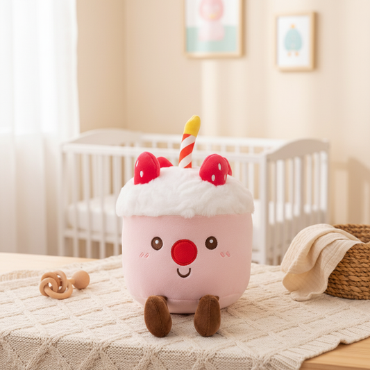 Bambino's Aardbeientaart Knuffel