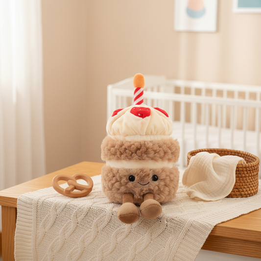 Bambino's Grote Khaki Taart Knuffel