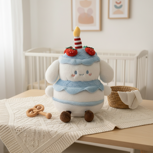 Bambino's Blauwe Taart Knuffel