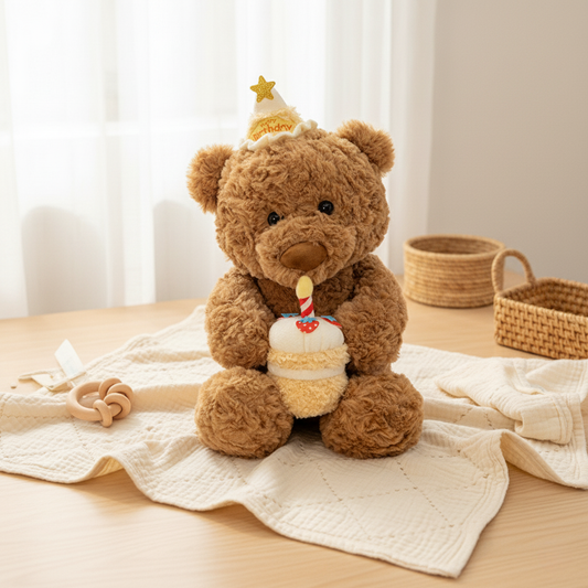 Bambino's Teddybeer Cupcake Knuffel