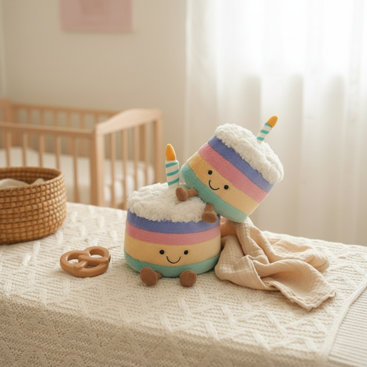 Bambino's Regenboogtaart Knuffel