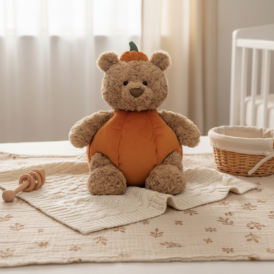 Bambino's Pompoen Teddybeer