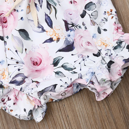 Bambino's Bloemenprint Romper