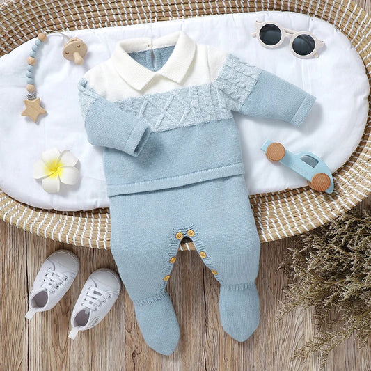 Bambino's Gebreide Romper