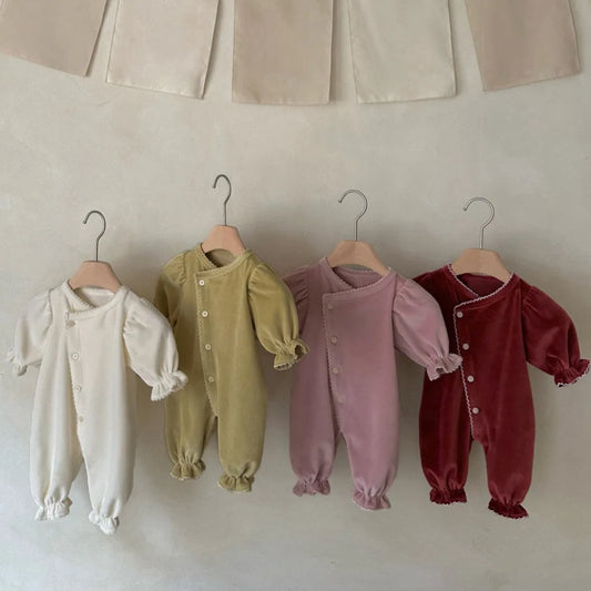 Bambino's Romper Met Knopen