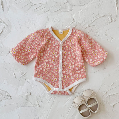 Bambino's Bloemetjes Romper