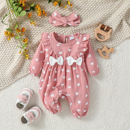 Bambino's Romper En strik Set
