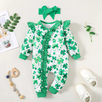 Bambino's Romper En Muts Set