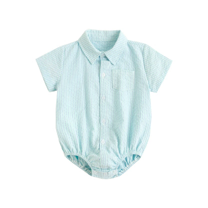 Bambino's Geruitte Romper