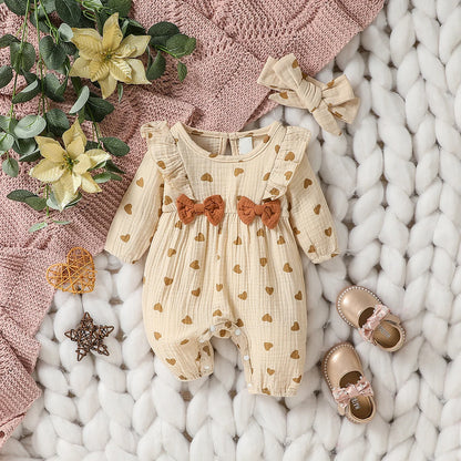 Bambino's Romper En strik Set