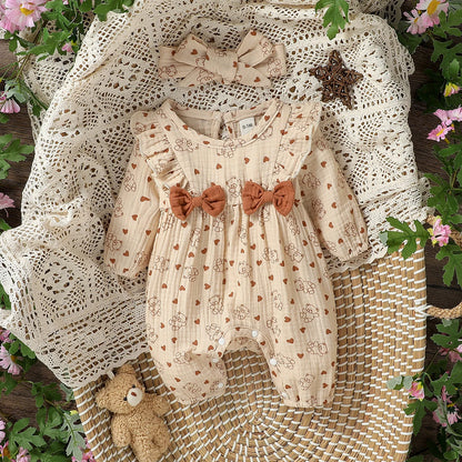 Bambino's Romper En strik Set