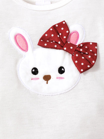Bambino’s Bunny Romper En Broek Set