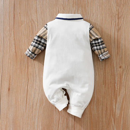 Bambino's Teddybeer Print Romper