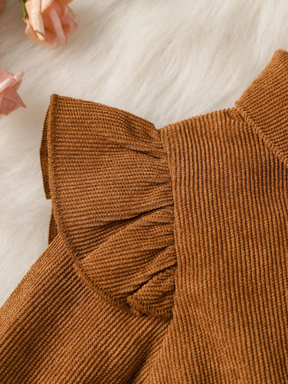 Bambino’s Corduroy Jurkje Met Kraag
