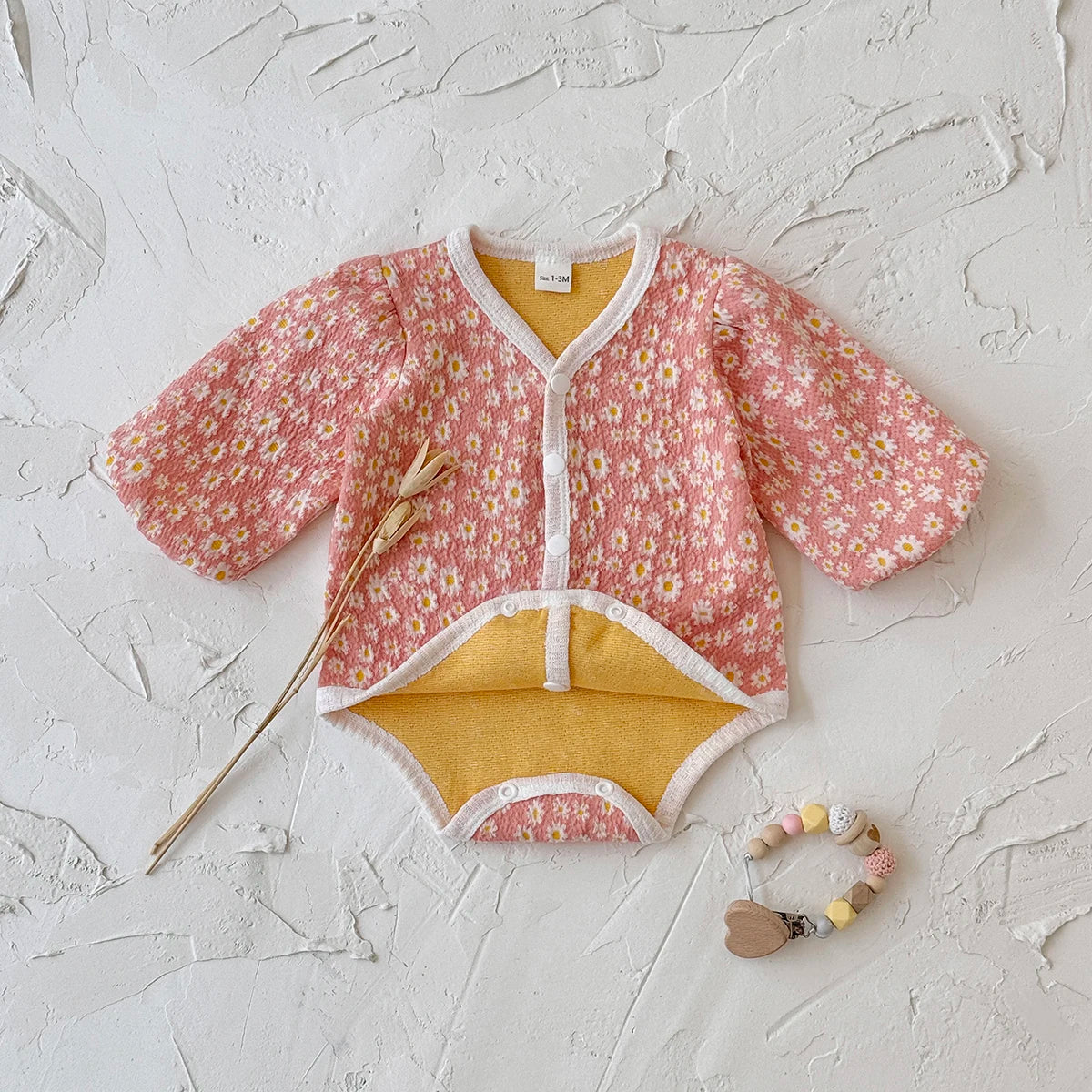 Bambino's Bloemetjes Romper