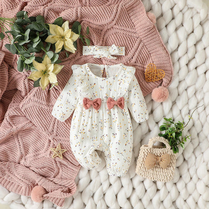 Bambino's Romper En strik Set