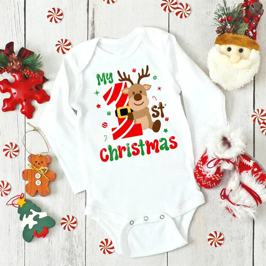 Bambino’s Eerste Kerst Romper