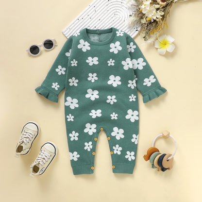Bambino's Bloemenprint Romper