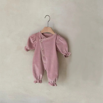 Bambino's Romper Met Knopen