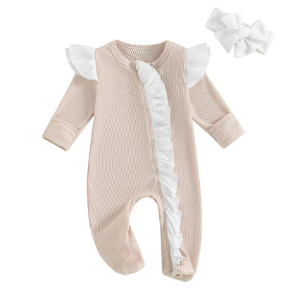 Bambino’s Classic Ruffle Onepiece Set