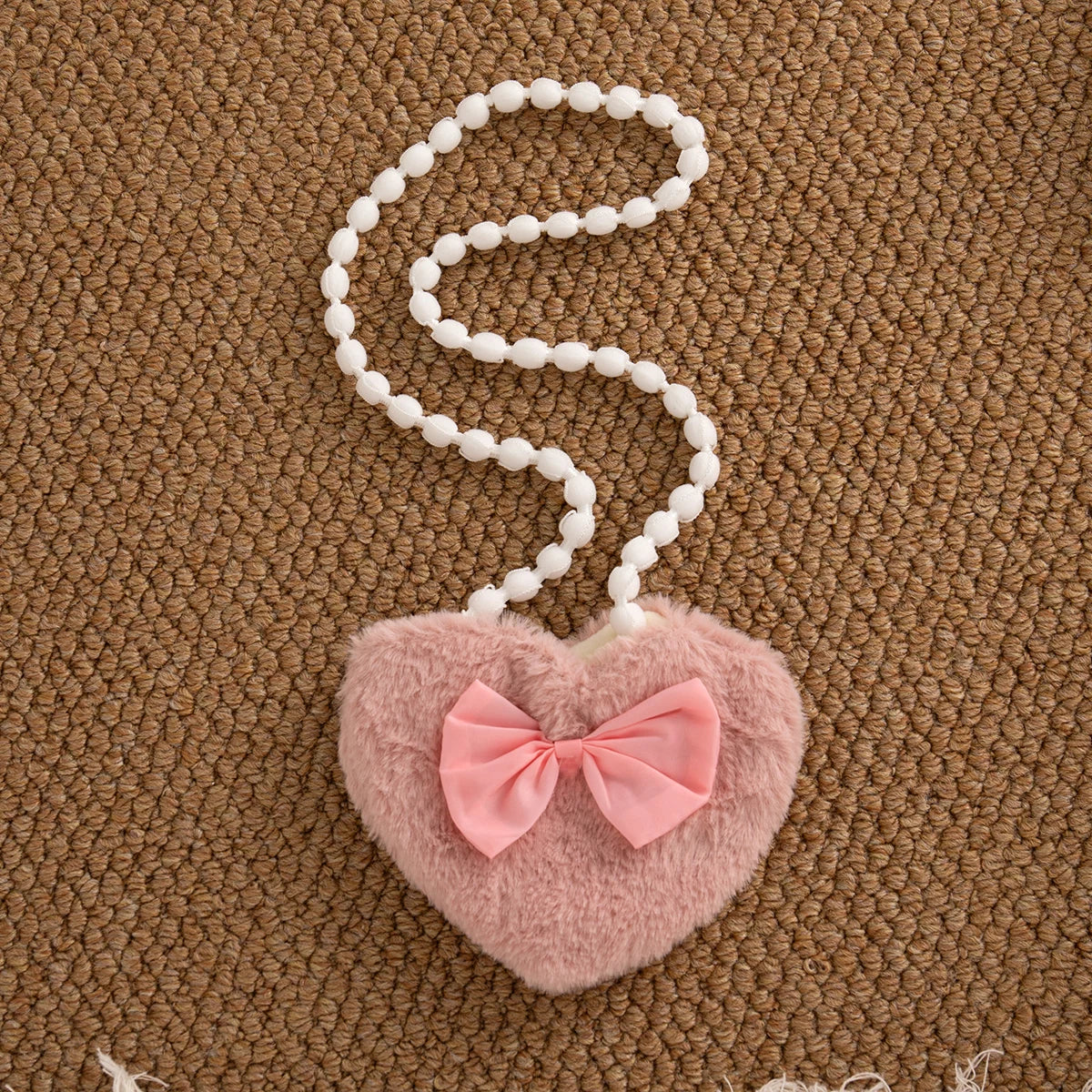 Bambino's Plushy Jas En Tas Set