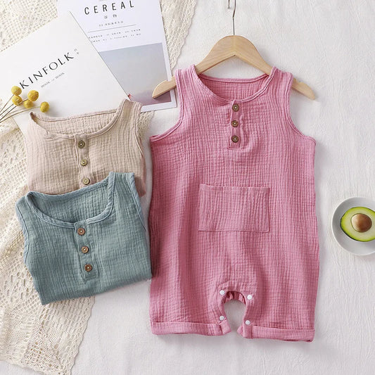 Bambino's Romper En Strandhoed Set