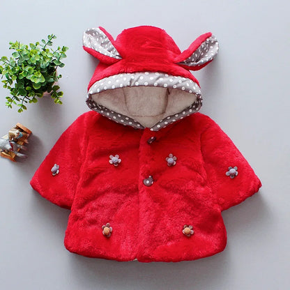 Bambino's Plushy Konijnenoren Jas