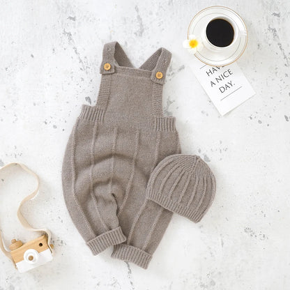 Bambino's Romper En Muts Set