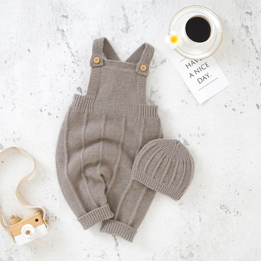 Bambino's Romper En Muts Set