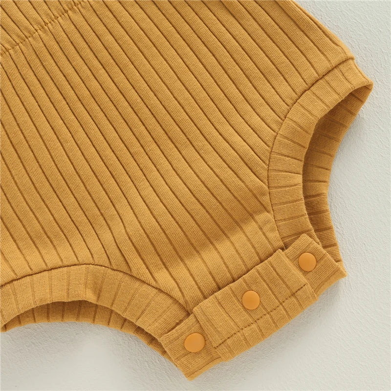 Bambino's Romper En Strik Set
