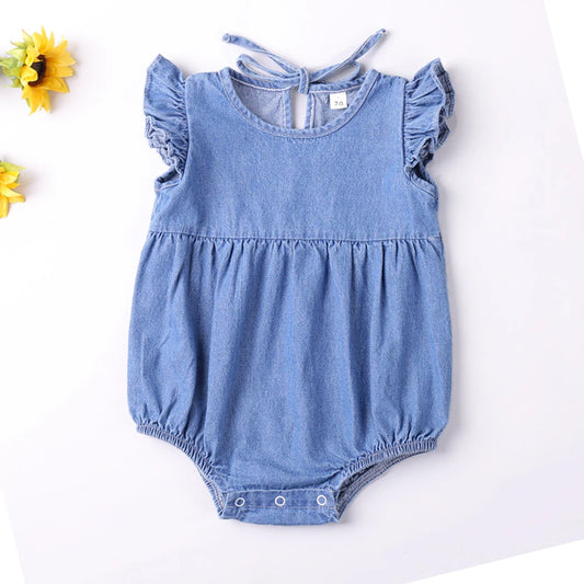 Bambino's Denim Rompertje