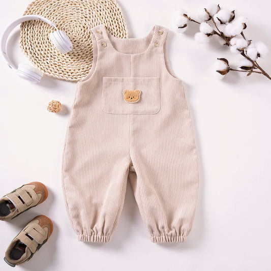 Bambino's Ribcord Tuinpak Romper