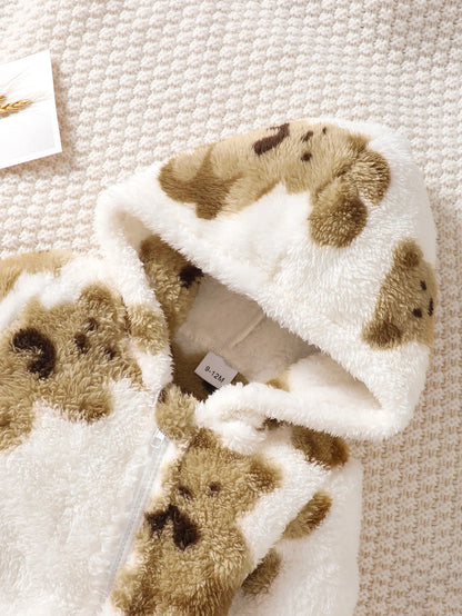 Bambino's Pluizige Teddybeer Onesie