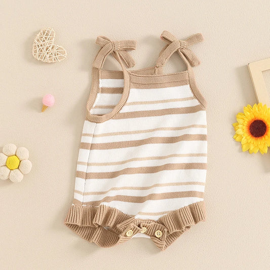 Bambino's Schattige Streepjes Romper