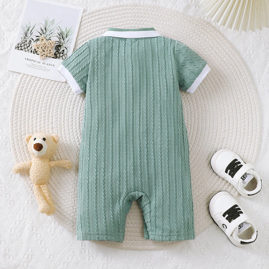 Bambino's Gebreide Teddybeer Romper