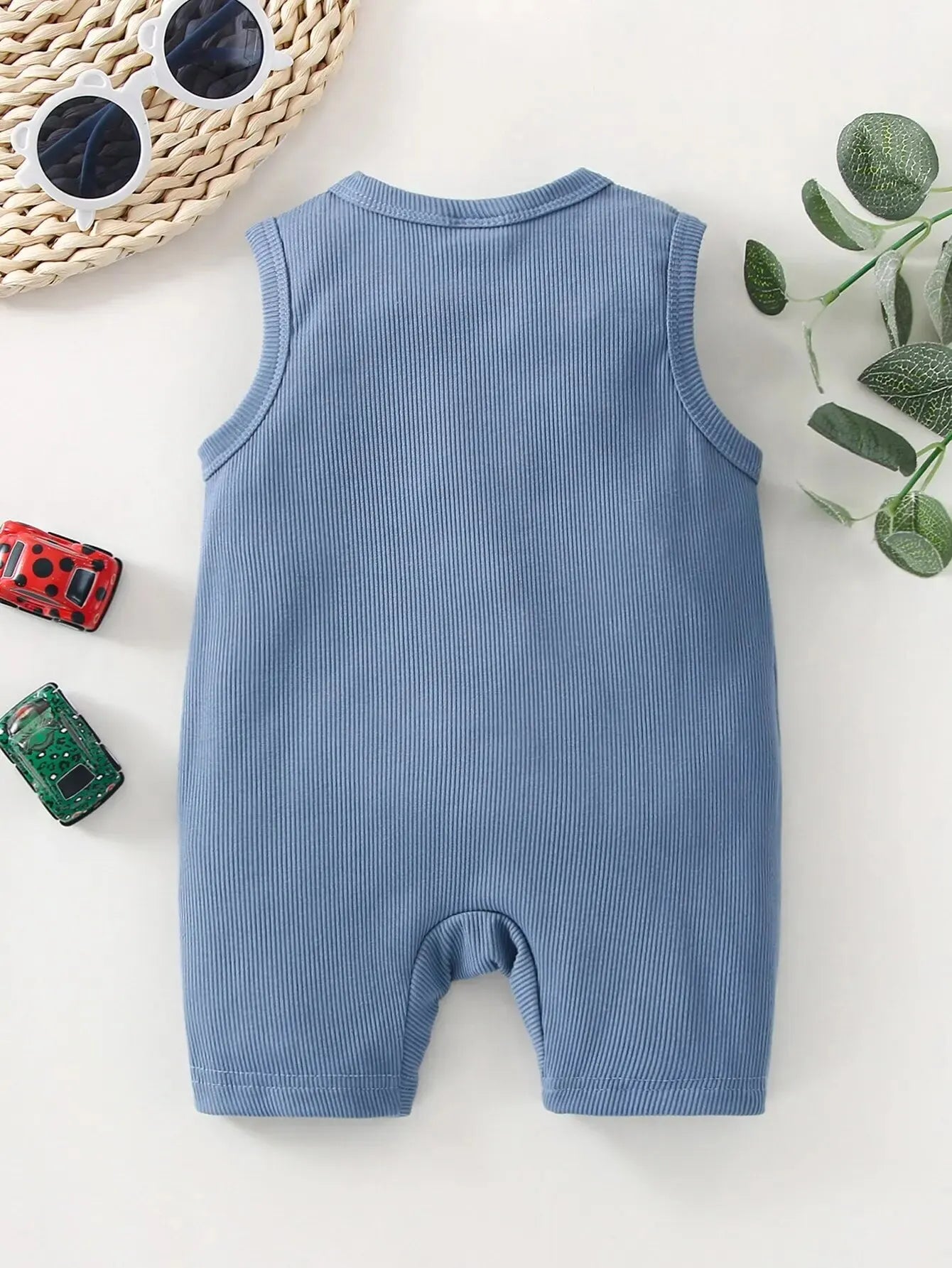 Bambino's Blauwe Romper