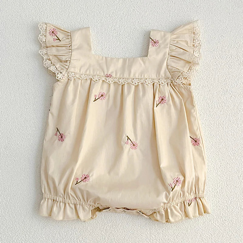 Bambino's Bloemen Romper