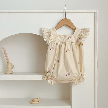 Bambino's Bloemen Romper