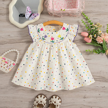 Bambino's Polka Dot Jurkje