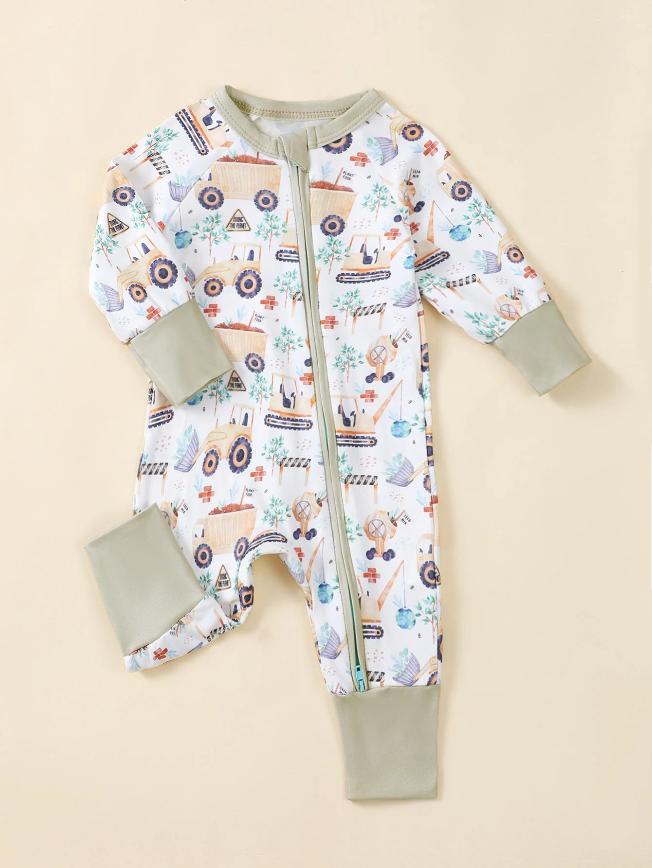 Bambino's Romper En Muts Set