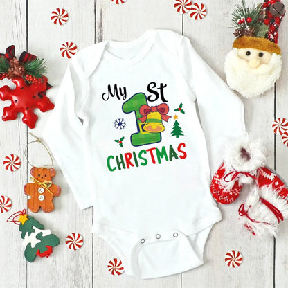 Bambino’s Eerste Kerst Romper