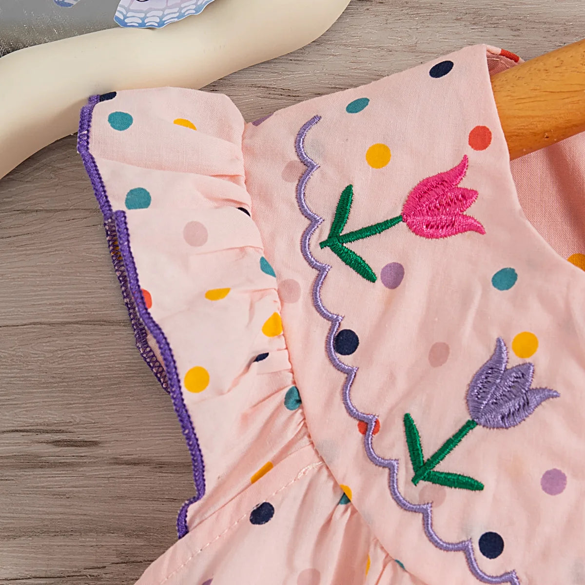 Bambino's Polka Dot Jurkje