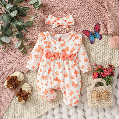 Bambino's Romper En strik Set
