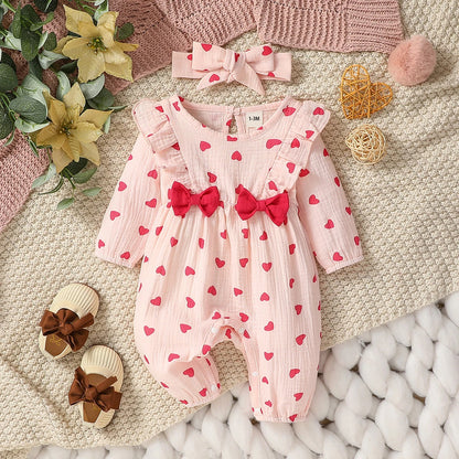 Bambino's Romper En strik Set